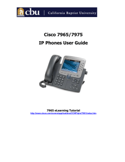 Cisco 7965/7975
