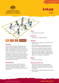 Kokan - Australian Sports Commission