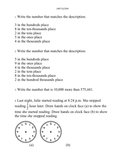 File unit 11 - Rosedale Elementary School