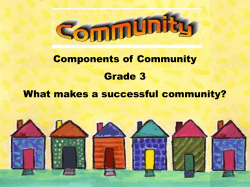 Our Nation`s Community Song Lyrics