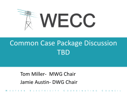 150224 Common Case Package Discussion Draft