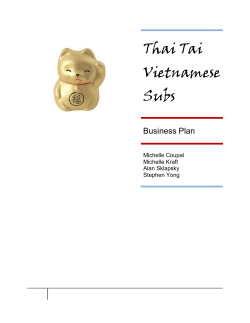 Thai Tai Vietnamese Subs - Edwards School of Business