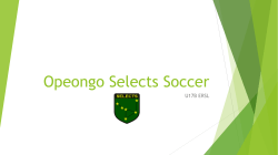 Opeongo Selects Soccer