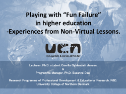 PowerPoint-pr&aelig;sentation