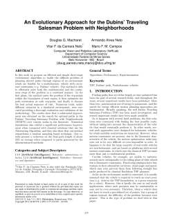 An Evolutionary Approach for the Dubins` Traveling Salesman