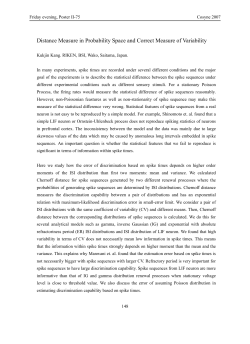 Distance Measure in Probability Space and Correct