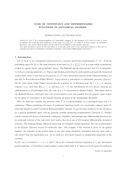 SUMS OF CONTINUOUS AND DIFFERENTIABLE FUNCTIONS IN