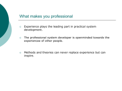 System Development Theory