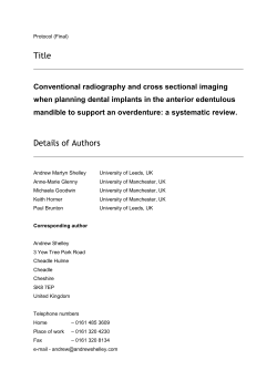 a systematic review.