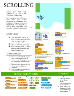 Scratch Scrolling Game
