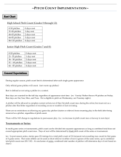pitch count implementation