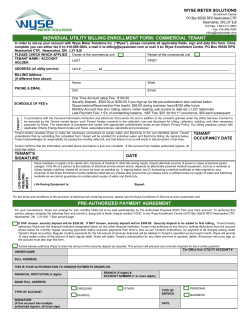 pre-authorized payment agreement pre