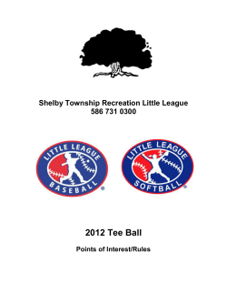 shelby township little league