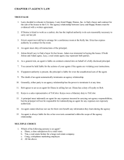 CHAPTER 17 test bank student
