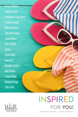 Game of Drones Living Treasures Escape Room Cocktail Crafting