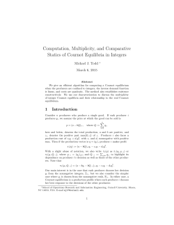 Computation, Multiplicity, and Comparative Statics of Cournot