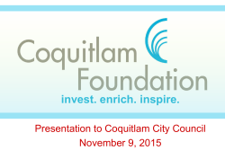 Foundation Powerpoint Presentation Nov 9th 2015