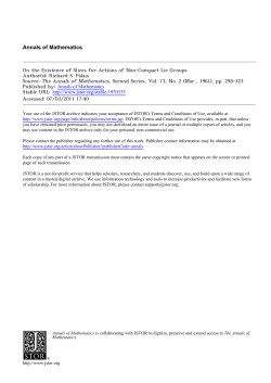 Annals of Mathematics