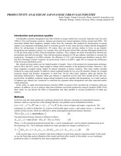 Abstract - International Association for Energy Economics