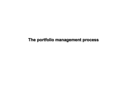 The asset allocation decision
