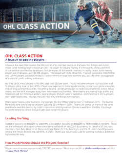 ohl class action - CHL Class Action Lawsuit