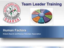Section 2 - Human Factors