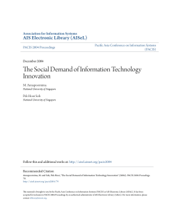 The Social Demand of Information Technology Innovation
