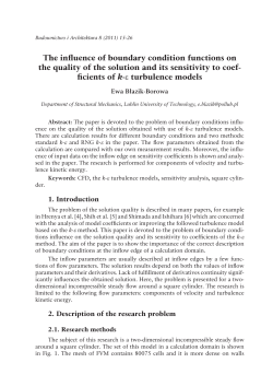 The influence of boundary condition functions on the quality of the