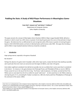 Padding the Stats - JHU Information Security Institute