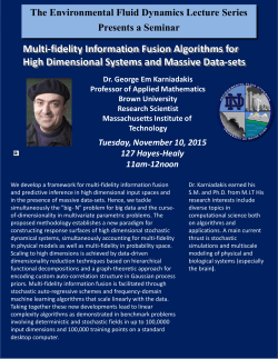 Multi-fidelity Information Fusion Algorithms for High Dimensional