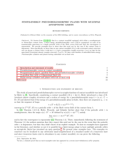 Finite-energy pseudoholomorphic planes with multiple asymptotic