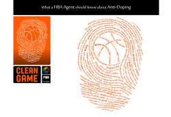 the updated version of Anti-Doping Presentation