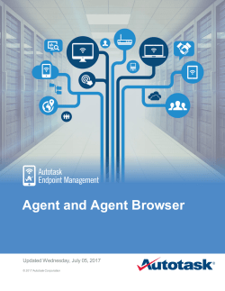 Agent and Agent Browser