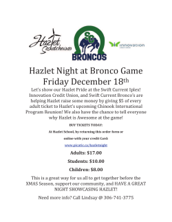 Hazlet Night at Broncos Hockey Game