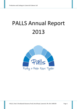 Probation and Linkage in Limerick Scheme Ltd