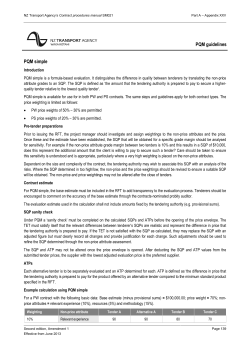 PQM simple PQM guidelines