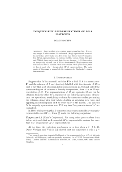 Inequivalent representations of bias matroids