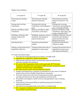 Middle School Syllabus 2016-17
