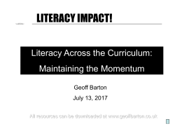 literacy impact!