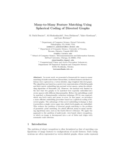 Many-to-Many Feature Matching Using Spherical Coding of Directed