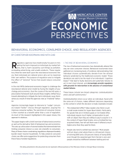 economic - Mercatus Center