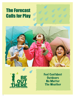 The Forecast Calls for Play - National Wildlife Federation