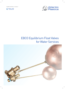 Equilibrium Float Valves