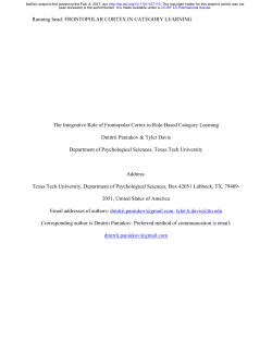 The Integrative Role of Frontopolar Cortex in Rule-Based