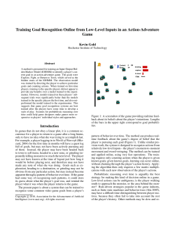 Training Goal Recognition Online from Low-Level