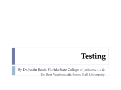 Null Hypothesis - Dr. Justin Bateh