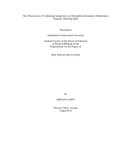 Computer Assisted Instruction (CAI)