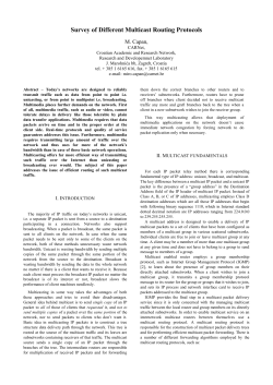 Benefits and Shortcomings of MOSPF