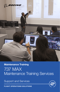 737 MAX - Boeing