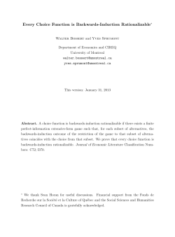 Every Choice Function is Backwards-Induction